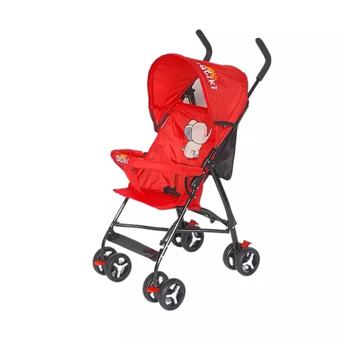 Carro de bebé LarGO 3 en 1 rojo gris